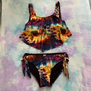 Tye-Dye Two Piece Bathing suit
